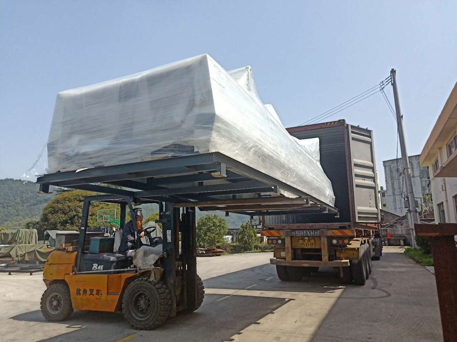 High speed laminating machine shipped to South Korea