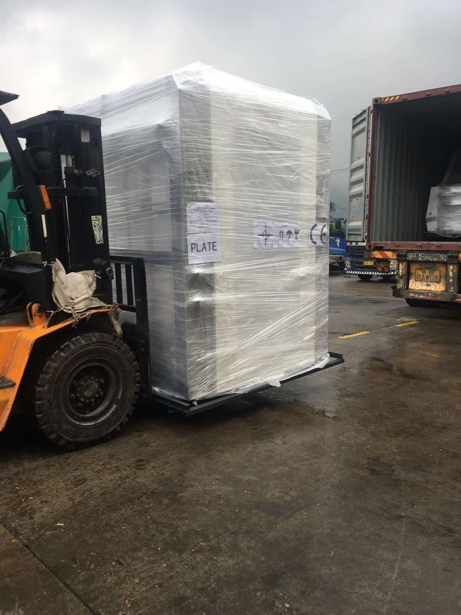The automatic laminating machine delivered to Turkey