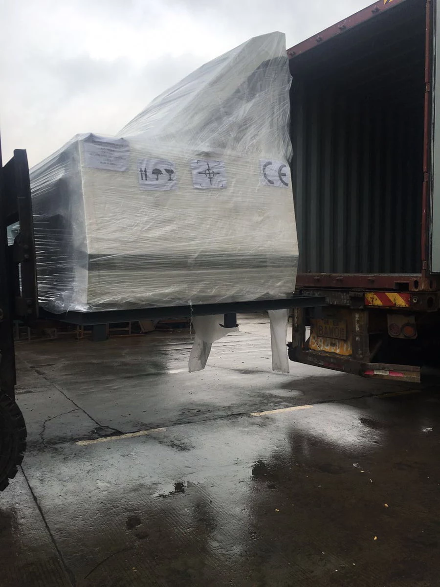 The automatic laminating machine delivered to Turkey