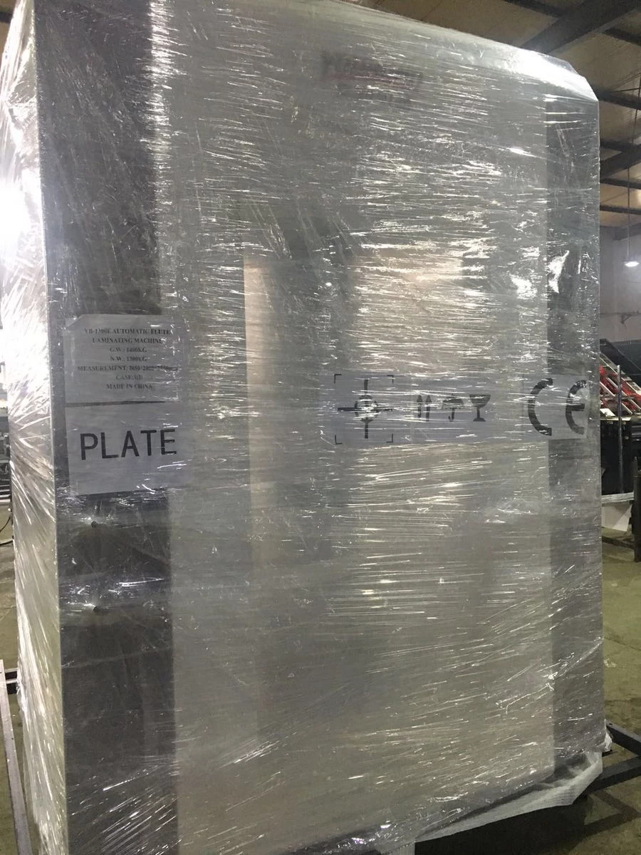 The automatic laminating machine delivered to Turkey