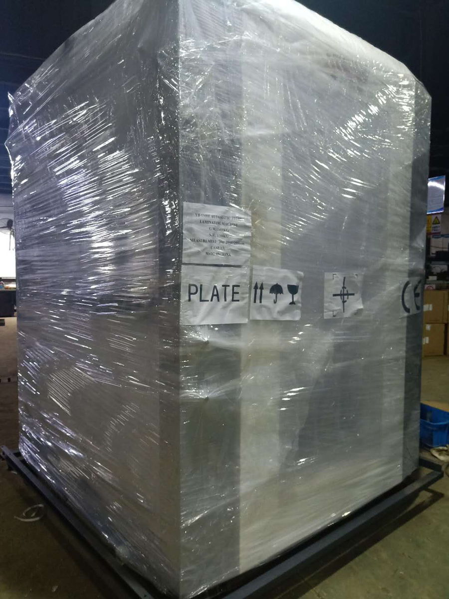The automatic laminating machine delivered to Vietnam