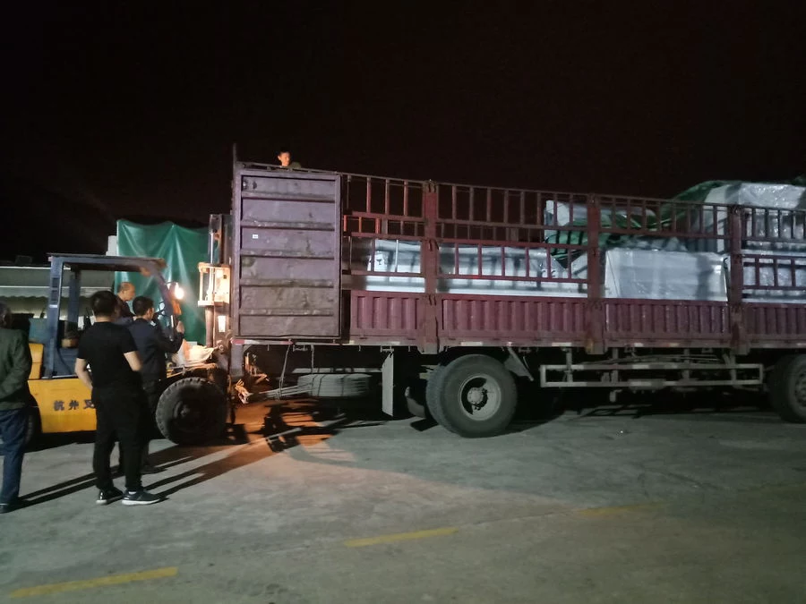 The automatic laminating machine delivered to Vietnam
