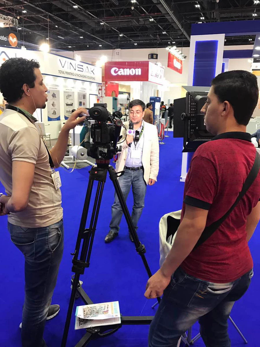 Our booth show on Gulf Print & Pack 2017 in Dubai