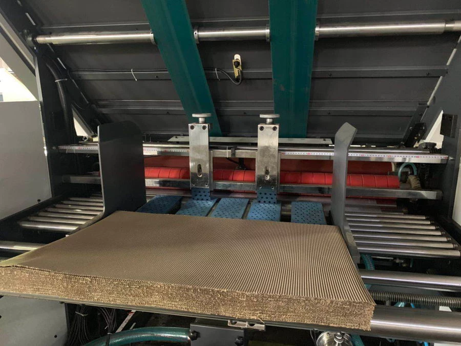 YB-1300E Automatic Flute Laminating Machine delivery to Ethiapia customer