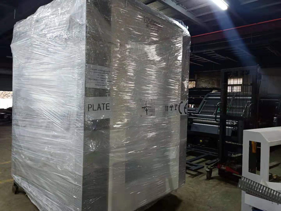 The automatic laminating machine delivered to Malaysia
