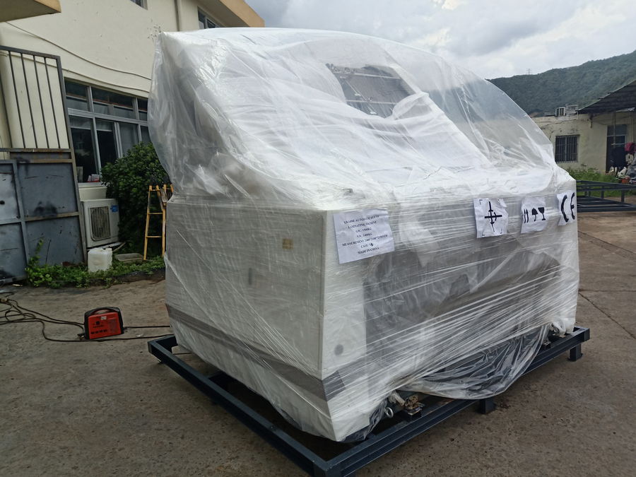 YB-1300E fully automatic laminator shipped to Uzbekistan