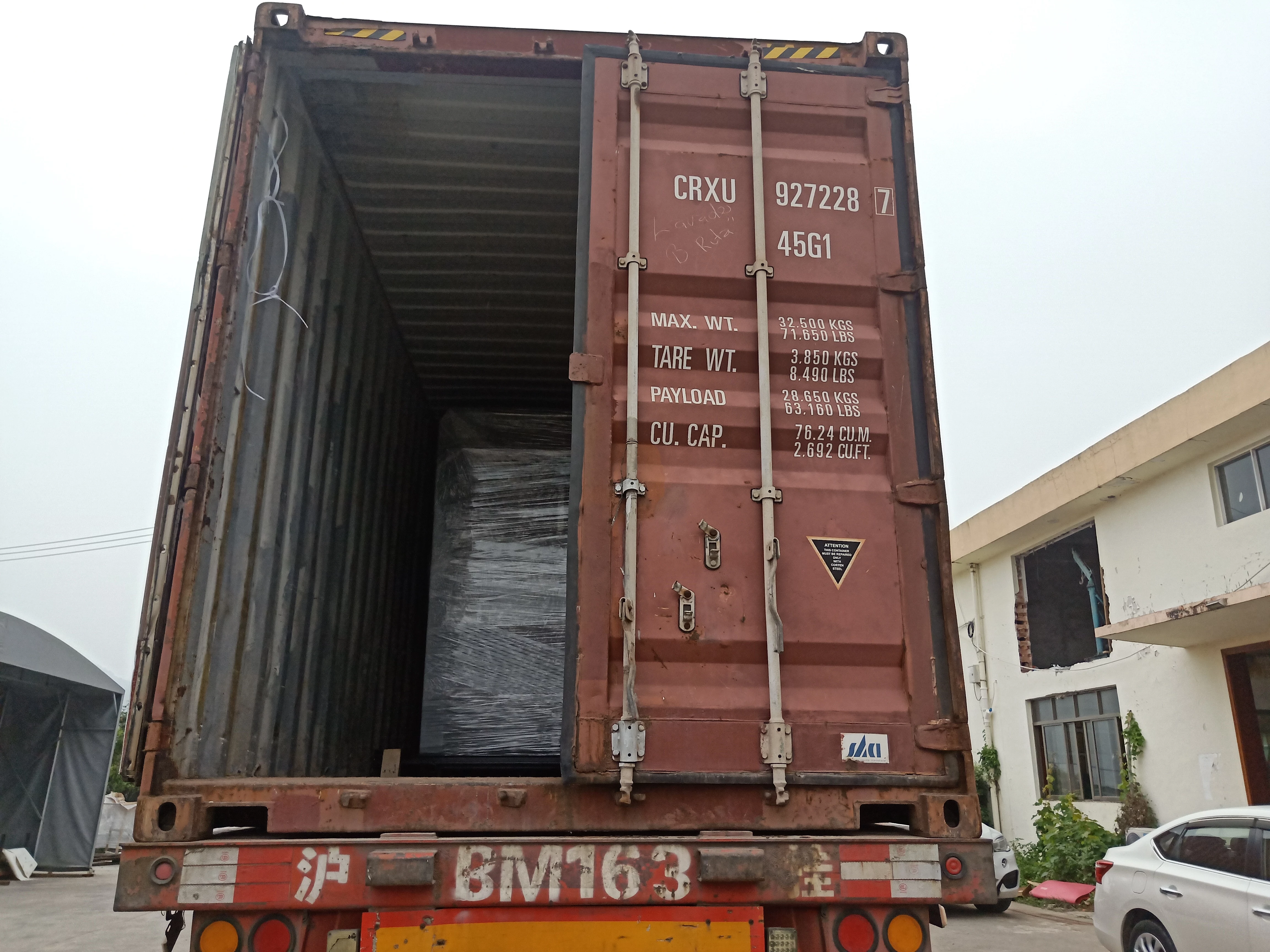 YB-1300E Automatic Flute Laminating Machine Deliver to Turkish Customer