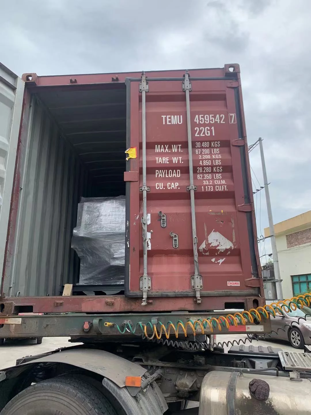 YOUBOND YB-1450S Automatic Pile Turner And Stacking Machine Deliver to Korea