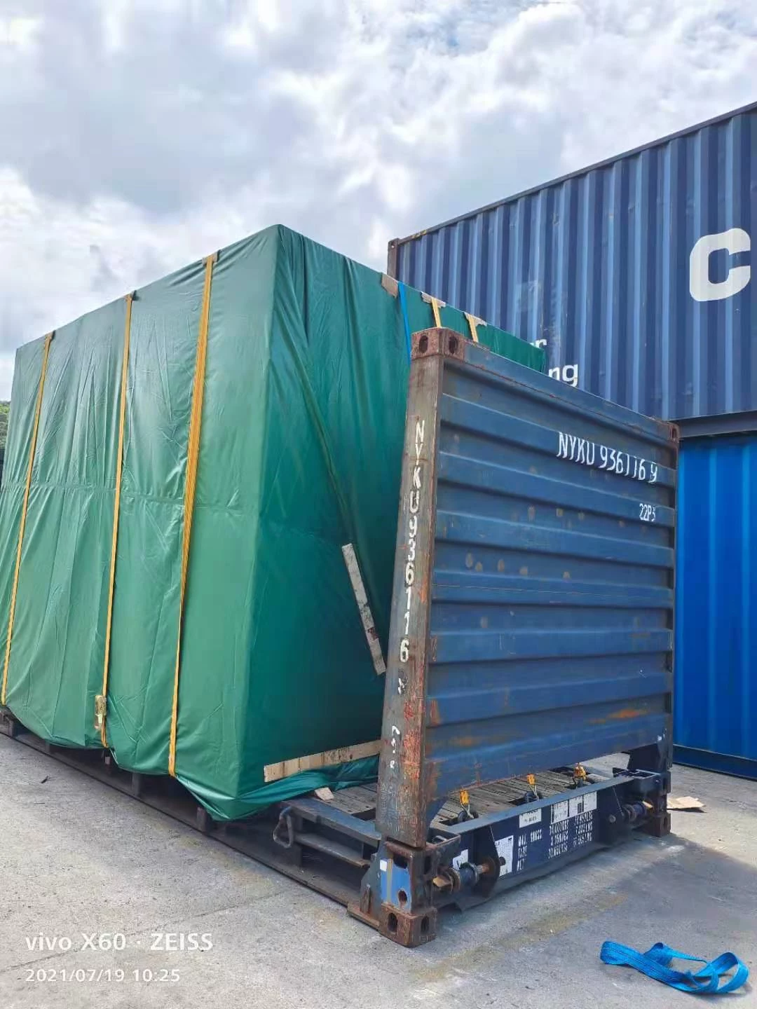 YB-1650S Auto Pile Turner and Stacking Machine Deliver to Mexican Customer