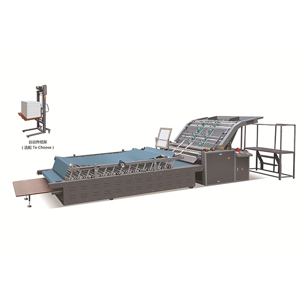 YB-1300B/1450B/1650B Semi-Automatic Flute-Laminating machine